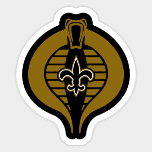 Cobra Whodat Gold Sticker